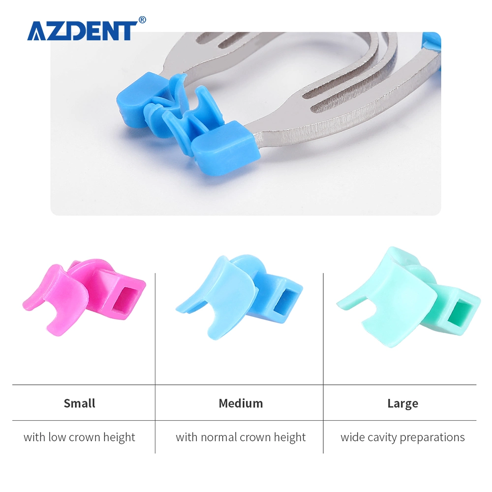 Azdent Dental Sectional Contoured Matrix Clip Matrices Clamps Wedges