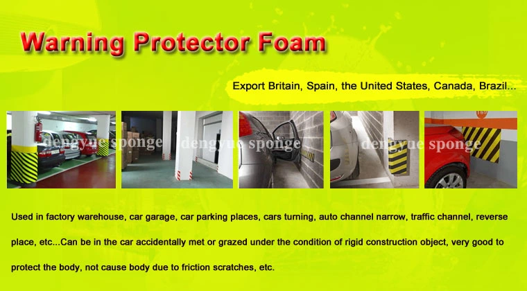 High Quality NBR Wall Wedge Protector Foam for Garage Parking