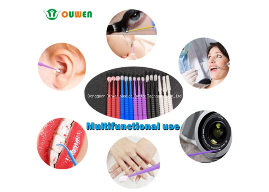 Factory Bendable ISO13485/CE 1.2/1.5/2.0/2.5mm Dental Micro Applicators