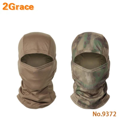 Masque de camouflage protecteur pour la peau d'équitation en plein air pour protéger la tête