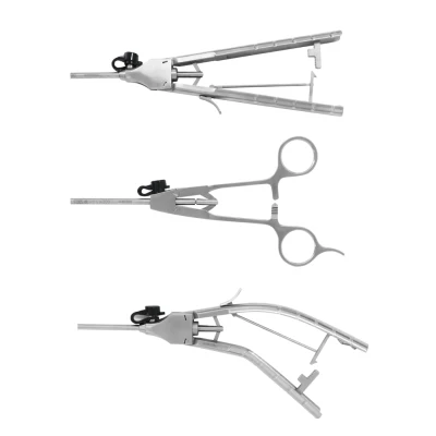 Pinces laparoscopiques de haute qualité Instruments à main chirurgicaux médicaux Pince porte-aiguille réutilisable Fabrication en Chine